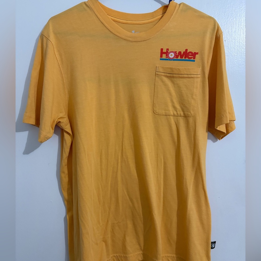 Howler Brothers Yellow T-Shirt with Pocket
